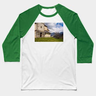 St Catherines Church in Luint, Italy Baseball T-Shirt